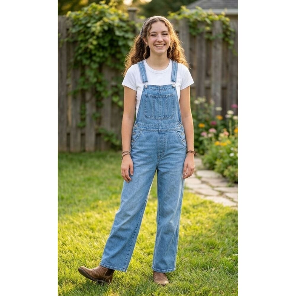 Gap Kids Denim Overalls Size 3X (18-20) EUC